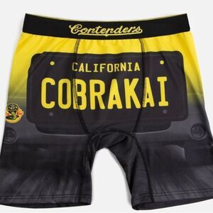 Contenders men’s xl cobra Kai badass boxer briefs new 37-40